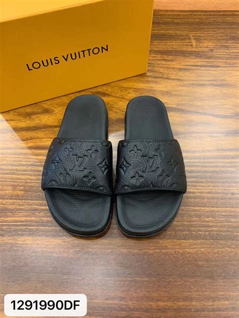 lv slippers mens|louis vuitton bear slippers.